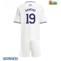 Aston Villa Jadon Sancho #19 Tredjedraktsett Barn 2025-26 Kortermet (+ Korte bukser)